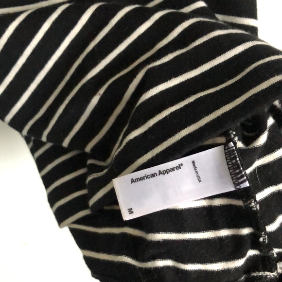 Striped American Apparel cropped top - Picture 2 of 2